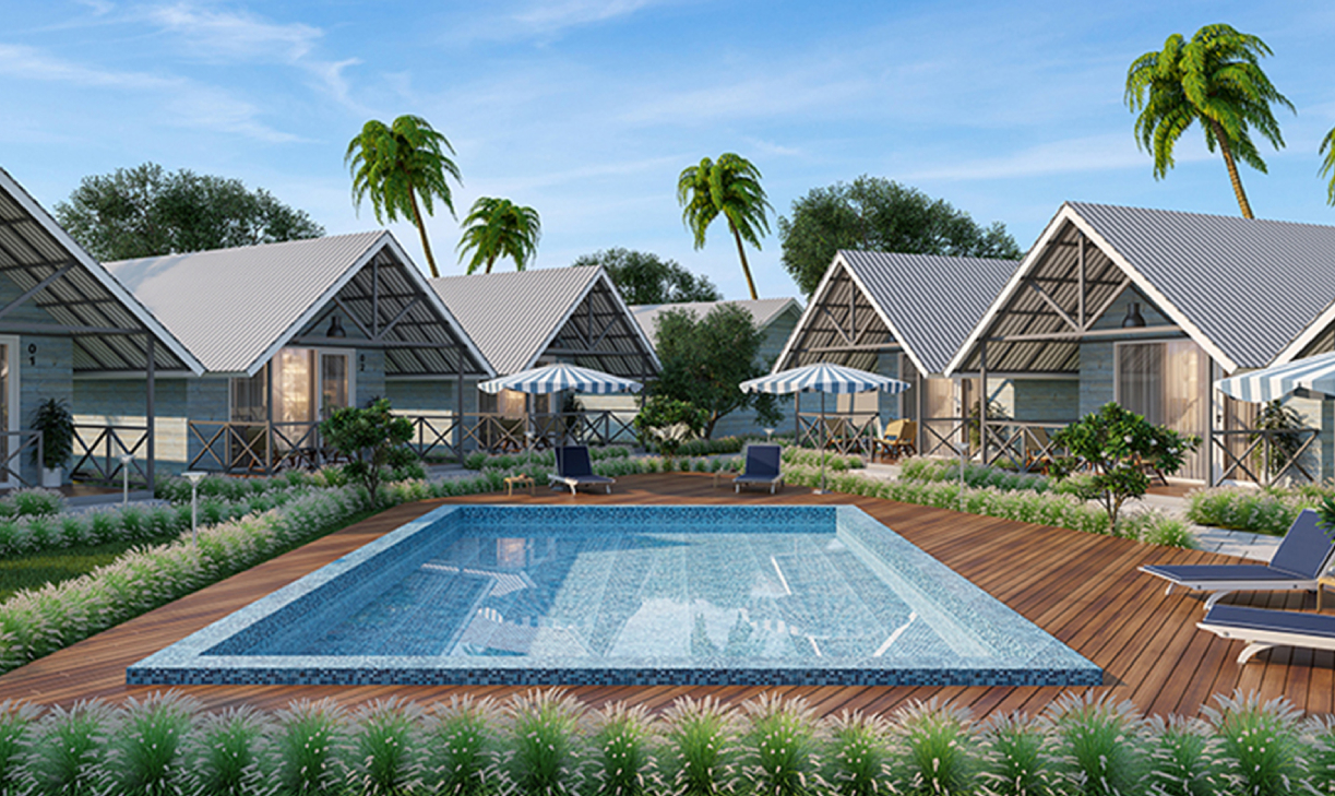 Praveg Beach Resort Daman - Jampore Beach