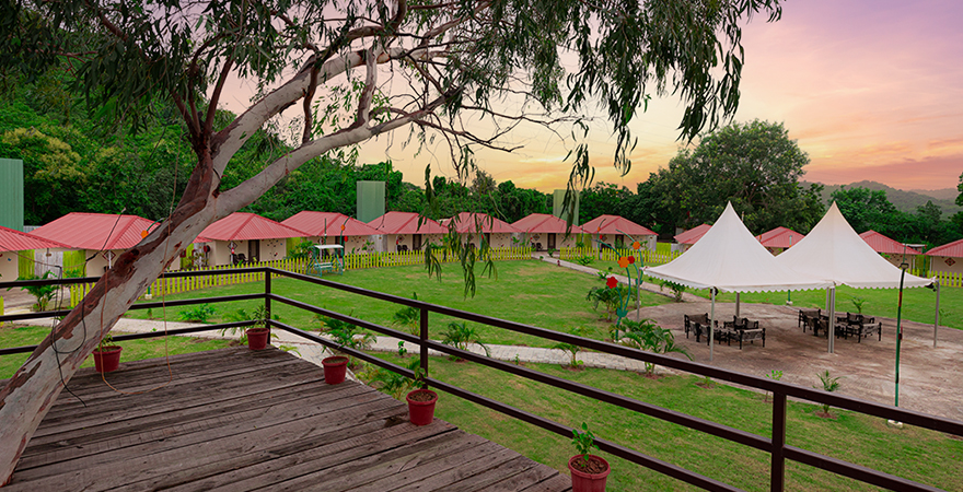 Praveg Tent City Narmada - Statue of Unity