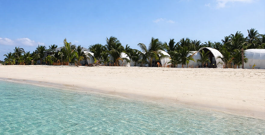 Beachfront Resort in Lakshadweep