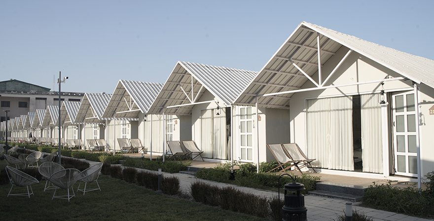 Experience Divinity Ram Mandir from a Luxury Tent