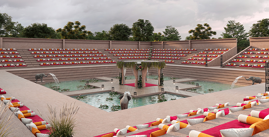 Praveg Adalaj Theme Park Is the Ideal Wedding Destination