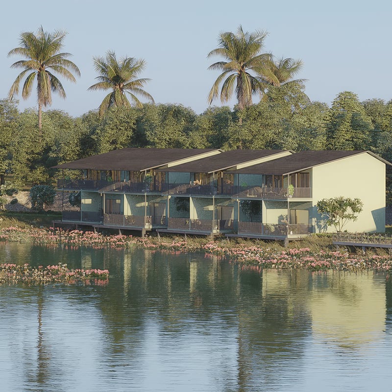 Lake View Floating Villa